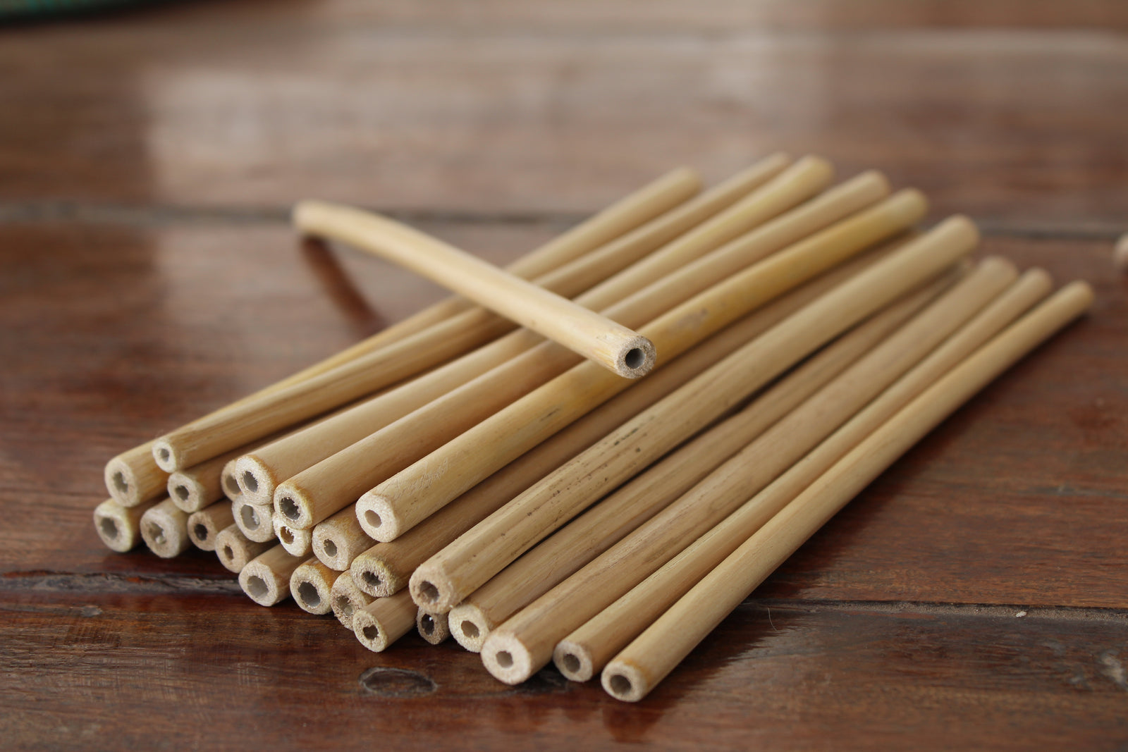 Sustainable Bamboo Straws